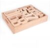Digital Building Blocks (3) Wooden Number Building Blocks Large Digit Blocks 1-10