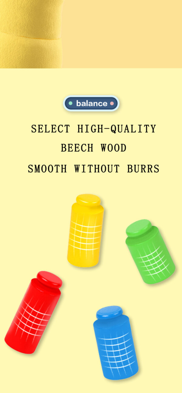 Educational Toys-Scales (12) Wooden Scales Toys