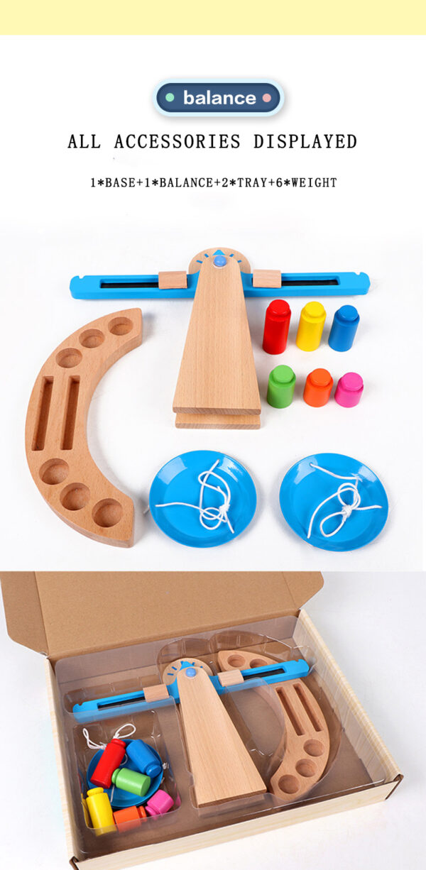 Educational Toys-Scales (13) Wooden Scales Toys