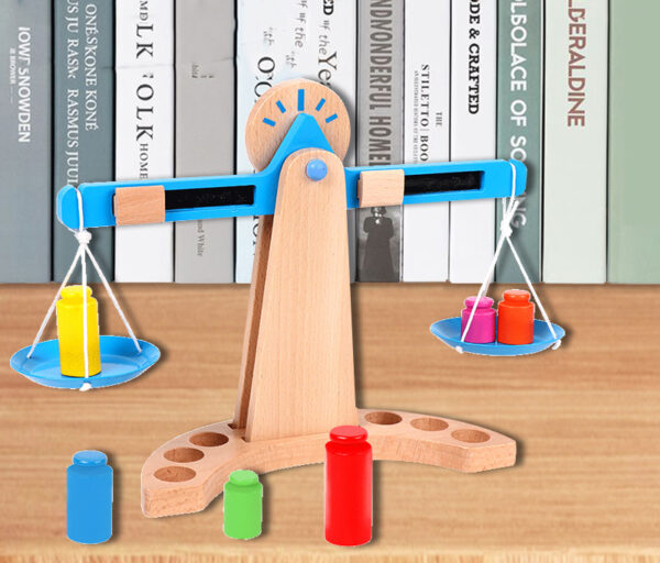 Educational Toys-Scales (4) Wooden Scales Toys