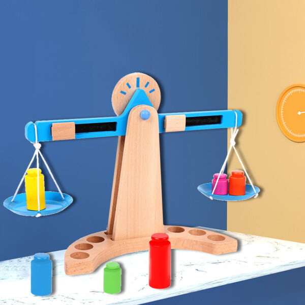 Educational Toys-Scales (5) Wooden Scales Toys