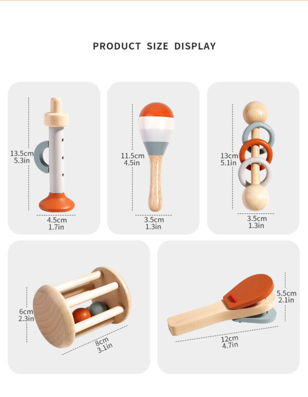 Wooden Musical Instrument Toy