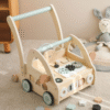 Baby Walking Cart (11) Wooden Baby Walker