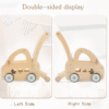 Baby Walking Cart (2) Wooden Baby Walker