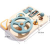 Car Driving Busy Board (1) Montessori Steering Wheel Kids Wooden Sensory Activity Board Car Driving Busy Board