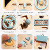 Car Driving Busy Board (7) Montessori Steering Wheel Kids Wooden Sensory Activity Board Car Driving Busy Board