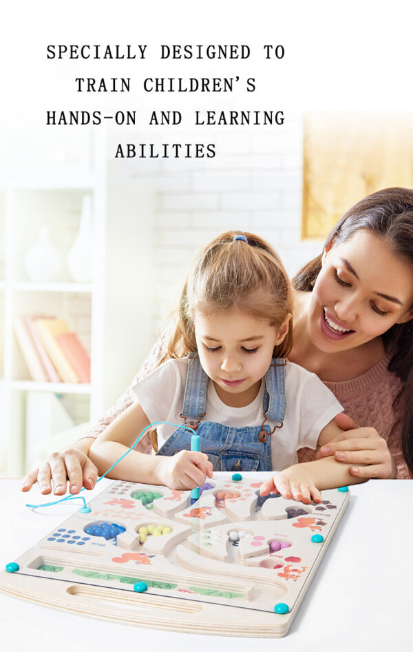 Montessori Toy Magnetic Game