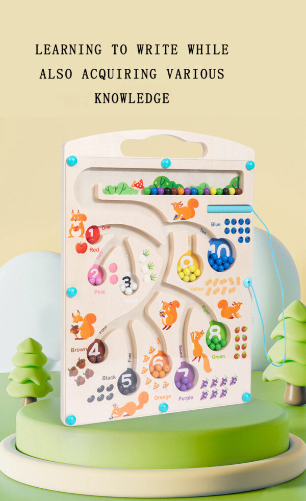 Montessori Toy Magnetic Game