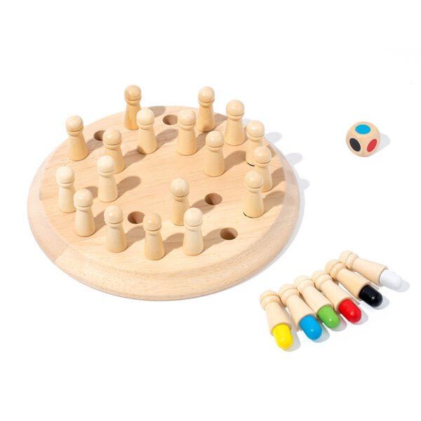 Memory Chess (1) Wooden Memory Chess