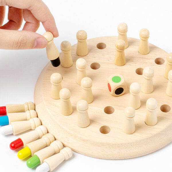 Memory Chess (4) Wooden Memory Chess