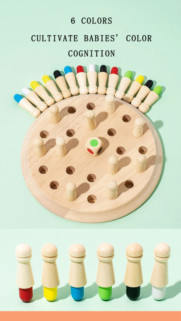 Memory Chess (6) Wooden Memory Chess