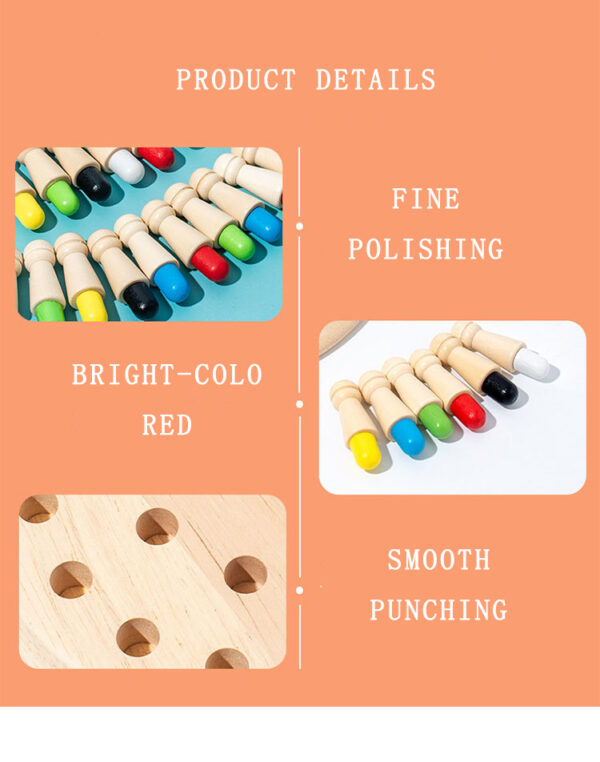 Memory Chess (7) Wooden Memory Chess