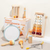 Wooden Toys Percussion Montessori Musical Instrument Set