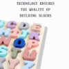 Puzzle Lowercase Alphabet (7) Wooden Numbers Alphabet Puzzles Number Recognition Shape Puzzle Lowercase Alphabet