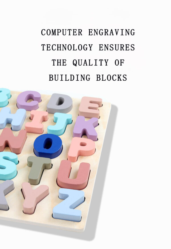 Puzzle Lowercase Alphabet (7) Wooden Numbers Alphabet Puzzles Number Recognition Shape Puzzle Lowercase Alphabet