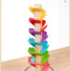 Wooden Marble Run Rainbow Musical Tree Toy