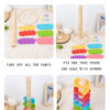 Wooden Marble Run Rainbow Musical Tree Toy