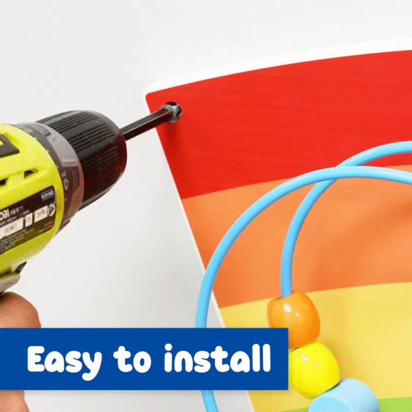 Sensory Wall Rainbow (1) Sensory Wall Rainbow