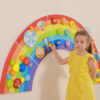 Sensory Wall Rainbow (4) Sensory Wall Rainbow