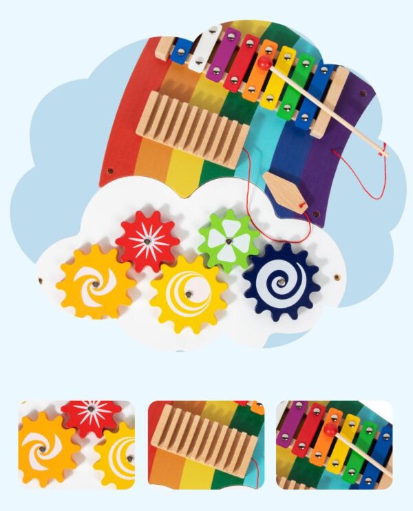 Sensory Wall Rainbow2 (1) Sensory Wall Rainbow2