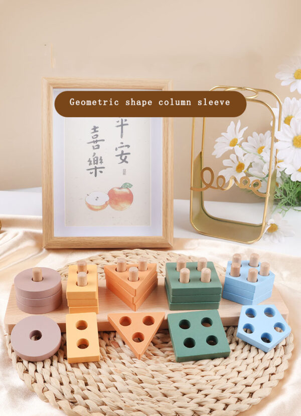 Blocks Sorting Stacking Toy (6) Blocks Sorting Stacking Toy