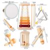 Montessori Musical instrument set (3) Montessori Musical instrument set