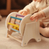 Wooden Toddler Rolling Drum