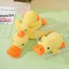 Little Yellow Duck Pet Toy – Making Sounds, Durable, Bite-Resistant, Teeth-Rubbing, Stress-Relieving Device – Dog Fur Rolly-Poloy for Sleeping Companion