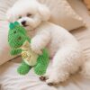 Squeaky Dog Toys (3) Squeaky Dog Toys Plush Dinosaur Chew Toy for Aggressive Chewers, Puppy Teething Training Boredom Release Beach Park Yard Adventures