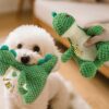 Squeaky Dog Toys (5) Squeaky Dog Toys Plush Dinosaur Chew Toy for Aggressive Chewers, Puppy Teething Training Boredom Release Beach Park Yard Adventures